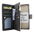 Miniatyrbild 2 av 11: XL Standcase Lyxfodral iPhone 12 / 12 Pro (6.1) Svart