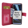 Miniatyrbild 6 av 8: New Standcase Wallet Sony Xperia 5 II (XQ-AS52) (Svart) Brun