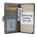 Miniatyrbild 10 av 11: Zipper Standcase Wallet Samsung Galaxy S23 5G Svart
