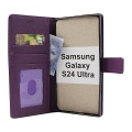 Miniatyrbild 11 av 11: New Standcase Wallet Samsung Galaxy S24 Ultra 5G (S928B/DS) Lyseblå