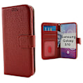 Miniatyrbild 1 av 8: Standcase Wallet Samsung Galaxy S10 (G973F) Röd