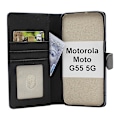 Miniatyrbild 2 av 11: Skimblocker Motorola Moto G55 5G Plånboksfodral Petrol