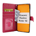 Miniatyrbild 9 av 11: New Standcase Wallet Xiaomi Redmi Note 10 Röd