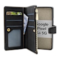 Miniatyrbild 2 av 11: XL Standcase Lyxfodral Google Pixel 6a 5G Svart