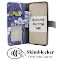Miniatyrbild 1 av 8: Skimblocker Xiaomi Redmi 14C Plånboksfodral Design