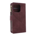 Miniatyrbild 10 av 11: XL Standcase Lyxfodral iPhone 15 Pro Brun