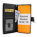 Miniatyrbild 2 av 11: New Standcase Wallet Xiaomi Redmi Note 10 Svart