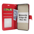 Miniatyrbild 10 av 11: Crazy Horse Wallet Motorola Edge 40 Neo 5G Svart