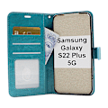 Miniatyrbild 10 av 11: Crazy Horse Wallet Samsung Galaxy S22 Plus 5G (SM-S906B/DS) Grön