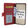 Miniatyrbild 9 av 11: Zipper Standcase Wallet iPhone 14 Pro (6.1) Grå