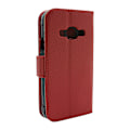 Miniatyrbild 3 av 8: New Standcase Wallet Samsung Galaxy Xcover 3 (SM-G388F) Röd