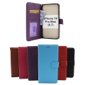 Miniatyrbild 1 av 11: New Standcase Wallet iPhone 14 Pro Max (6.7) Lila
