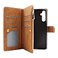 Miniatyrbild 11 av 11: XL Standcase Lyxfodral Samsung Galaxy A34 5G Brun