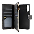 Miniatyrbild 3 av 11: XL Standcase Lyxfodral Samsung Galaxy A50 (A505FN/DS) Svart
