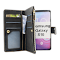 Miniatyrbild 2 av 9: XL Standcase Lyxfodral Samsung Galaxy S10 (G973F) Svart