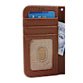 Miniatyrbild 5 av 8: New Standcase Wallet Motorola Moto G8 Plus Brun