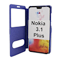 Miniatyrbild 1 av 6: Flipcase Nokia 3.1 Plus Blå