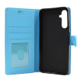 Miniatyrbild 8 av 11: New Standcase Wallet Samsung Galaxy A05s (SM-A057F/DS) Ljusblå