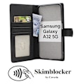 Miniatyrbild 1 av 7: Skimblocker Samsung Galaxy A32 5G Plånboksfodral