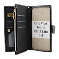 Miniatyrbild 2 av 10: XL Standcase Lyxfodral OnePlus Nord CE 2 Lite 5G Vinröd