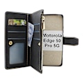 Miniatyrbild 2 av 11: XL Standcase Lyxfodral Motorola Edge 50 Pro 5G Svart