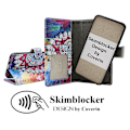 Miniatyrbild 10 av 11: Skimblocker Xiaomi Redmi 14C Magnet Plånboksfodral Design