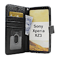 Miniatyrbild 1 av 8: New Standcase Wallet Sony Xperia XZ3 Svart
