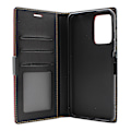 Miniatyrbild 5 av 11: Lyx Standcase Wallet Xiaomi Redmi 10 5G (2022) Vinröd