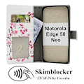 Miniatyrbild 1 av 8: Skimblocker Motorola Edge 50 Neo Plånboksfodral Design