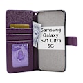 Miniatyrbild 8 av 11: New Standcase Wallet Samsung Galaxy S21 Ultra 5G (G998B) Lila