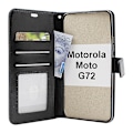 Miniatyrbild 2 av 11: Crazy Horse Wallet Motorola Moto G72 Svart