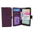 Miniatyrbild 11 av 11: New Standcase Wallet ZTE Blade A512 (Svart) Ljusblå