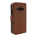 Miniatyrbild 3 av 8: New Standcase Wallet Samsung Galaxy Xcover 3 (SM-G388F) Brun