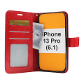 Miniatyrbild 9 av 11: Crazy Horse Wallet iPhone 13 Pro (6.1) Lila