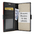 Miniatyrbild 2 av 11: Lyx Standcase Wallet Xiaomi Redmi 10 5G (2022) Vinröd