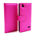 Miniatyrbild 2 av 5: Plånboksfodral ZTE Blade Vec 4G Hotpink