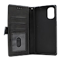 Miniatyrbild 4 av 11: Zipper Standcase Wallet Motorola Moto E32s Grå