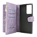 Miniatyrbild 8 av 11: XL Standcase Lyxfodral Samsung Galaxy S21 Ultra 5G (G998B) Svart