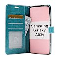 Miniatyrbild 11 av 11: Crazy Horse Wallet Samsung Galaxy A03s (SM-A037G) Lila
