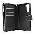 Miniatyrbild 6 av 11: XL Standcase Lyxfodral Samsung Galaxy S21 FE 5G (SM-G990B) Svart