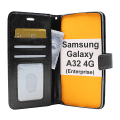 Miniatyrbild 2 av 11: Crazy Horse Wallet Samsung Galaxy A32 4G (SM-A325F) Lila