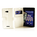 Miniatyrbild 2 av 5: Standcase wallet Sony Xperia E4g (E2003) Vit