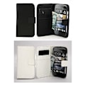 Miniatyrbild 3 av 4: Standcase wallet HTC Desire 500 Vit