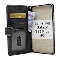 Miniatyrbild 2 av 11: Zipper Standcase Wallet Samsung Galaxy S23 Plus 5G Ljusrosa
