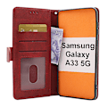 Miniatyrbild 10 av 11: Zipper Standcase Wallet Samsung Galaxy A33 5G (A336B) Svart