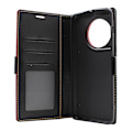 Miniatyrbild 5 av 11: Lyx Standcase Wallet OnePlus 11 5G Vinröd