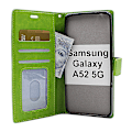 Miniatyrbild 6 av 11: Crazy Horse Wallet Samsung Galaxy A52 5G (A525F / A526B) Grön