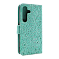 Miniatyrbild 4 av 11: Flower Standcase Wallet Samsung Galaxy S24 5G (SM-S921B/DS) Grå
