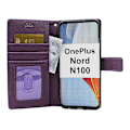 Miniatyrbild 8 av 11: New Standcase Wallet OnePlus Nord N100 Ljusblå