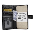 Miniatyrbild 2 av 11: New Standcase Wallet Samsung Galaxy S22 Plus 5G Ljusblå